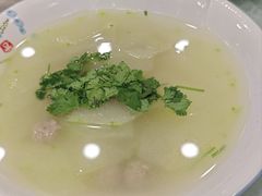 汆羊肉丸子冬瓜粉丝汤-四海回族饭店(前进大街店)