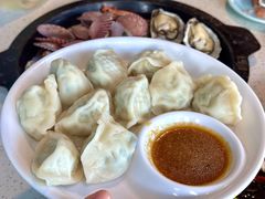 鲅鱼水饺-巧克力渔家.小船海鲜胶东菜(万平口店)