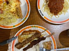 炸羊肉串-比格比萨自助(花园路店)