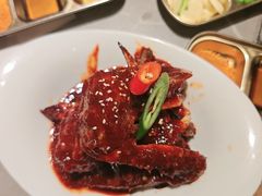 -草家酱蟹炭火烤肉店(珲春南路一店)