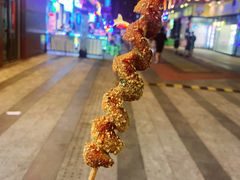 烤面筋-小红旗臭豆腐炸冷面(万达店)