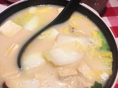鸡汤小白菜煮榆林豆腐-西贝(上海我格广场店)