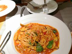 罗勒番茄菌菇意大利面-新贝乐意大利餐厅(苏州中心店)