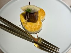 法式香煎鹅肝(客)-蜜桃花开·中西融合菜E&W(南长街店)