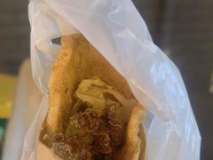 -小红车炸蛋葱油饼