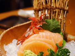 三文鱼刺身-魟阳日式料理(庆春店)