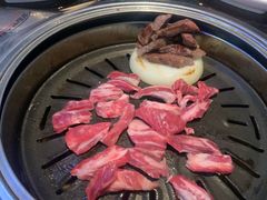 极品牛上脑边烧烤-青松馆韩国料理(香港中路佳世客店)