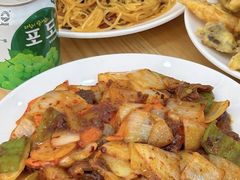 辣炒五花肉-贤花饭店(城阳店)