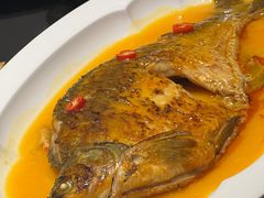 葱烧武昌鱼-曾宴·楚菜(湖北省博物馆店)