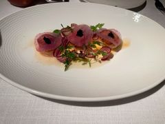 香煎北海道带子佐俄罗斯鱼子酱-弗兰克牛排西餐厅Ribone steak house(柠檬花园店)