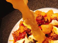 大盘鸡面皮-丝路金桃·新疆菜(徐汇店)