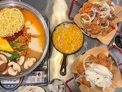 部队火锅-富乐满韩国正宗炸鸡韩国料理(虹泉路店)