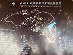 导游图-成都大熊猫繁育研究基地