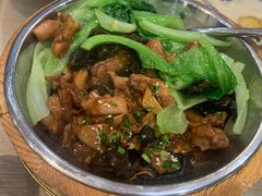 虫草花蒸滑鸡-喜上喜鸡煲翅(吉大店)