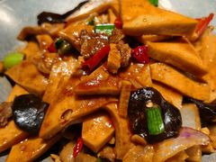 干锅豆皮-小菜园新徽菜(芜湖镜湖苏宁店)