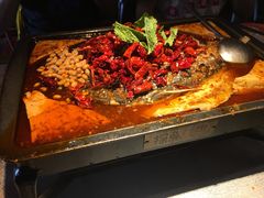 -探鱼·鲜青椒爽麻烤鱼(天河优托邦店)