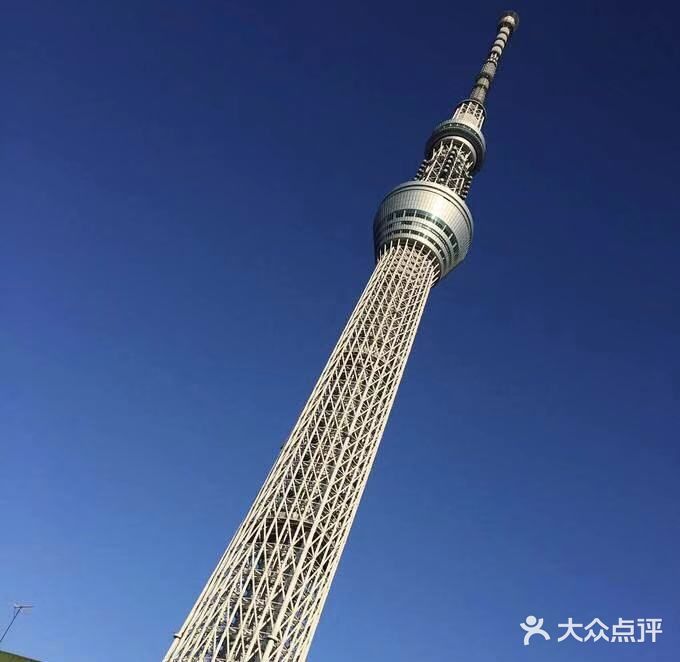 日本东京晴空塔超美的