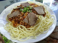 驴肉黄面-许记驴肉黄面胡杨焖饼