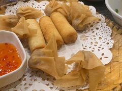 炸牛奶拼炸云吞-阿多私房菜(顺德店)