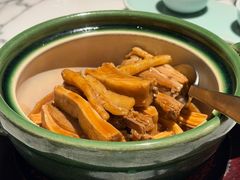 鲜腐竹山丹黄参烧羊腩排-杭州君悦酒店·湖滨28中餐厅