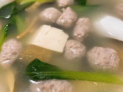 生汆丸子汤-子午路张记肉夹馍(小寨西路店)