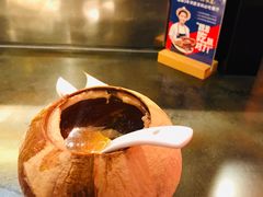 泰式椰皇炖乌鸡汤-陈鹏鹏潮汕菜(宝安机场T3航站楼店)