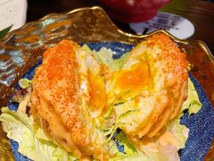 蟹籽熔岩土豆沙律-鸟鹏烧鸟居酒屋(熙龙湾店)