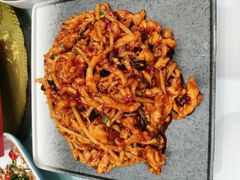鱼香鸡丝-大眼锅贴水饺(河东店)