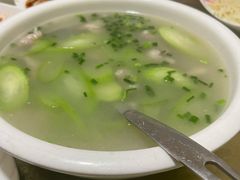 丝瓜滑肉汤-洪霞餐馆