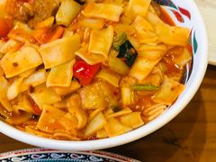 炒面片-巴依老爷新疆美食(望京小街店)