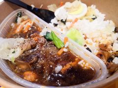 黑椒鲜蘑鸡肉饭-德克士(前门店)