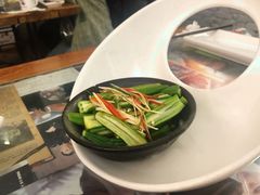 白灼秋葵-豆蔻电影主题餐厅(四牌楼店)