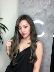 -INS羽毛接发·巴黎画染