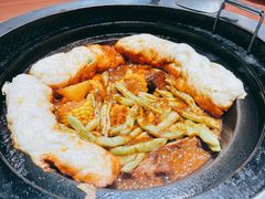 脊骨芸豆锅-满兴咱妈烀饼铁锅炖(兰州北街店)