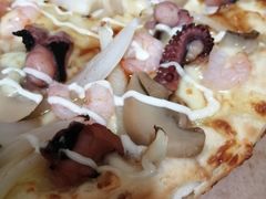 照烧风味章鱼鲜虾比萨-达美乐比萨(井亭路店)