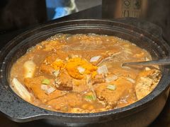 石锅海胆豆腐-五谷丰登农家院·地道胶东菜·海鲜烧烤(威海店)