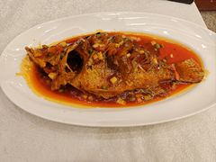 干烧活鳜鱼-鸿宾楼(展览馆路店)