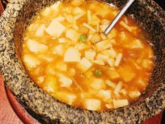 石锅鸡汤豆腐-绿茶餐厅(西湖银泰百货店)