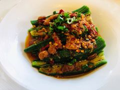 水豆豉拌秋葵-周三的情书花园餐厅(江北店)