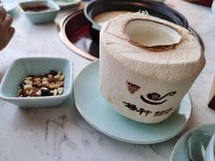 椰皇奶冻-捞神煲汤火锅(湖滨商业街店)