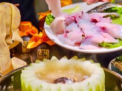 -得意咚瓜·顺德鱼生·冬瓜盅火锅