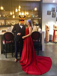 点击看大图 -艾米丽婚纱礼服