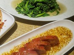 清炒豌豆尖-渝信川菜(西单店)