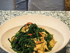 沙葱炒鸡蛋-巴扎美食·新疆菜·西域歌舞表演餐厅(新疆大厦店)