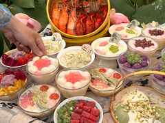 -七的湖·晚芳亭·阳澄湖农家菜·大闸蟹(莲花岛店)
