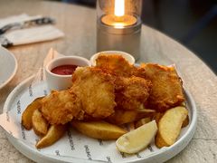 英式炸鱼薯角配塔塔酱-玲婧胡同·生日蛋糕·餐厅(嘉里城店)