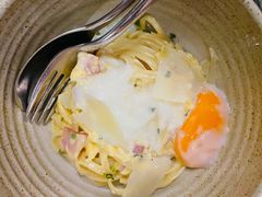 奶油培根半熟蛋意面-EN SPACE恩空间