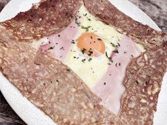 巴黎火腿鸡蛋芝士蘑菇可丽饼-RAC BAR(安福路店)