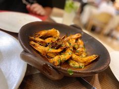 蒜香橄榄油闷虾-BONAZZA 意大利餐厅