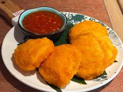 诚实黄金虾饼-浩海火燒雲傣家菜(芮欧百货店)